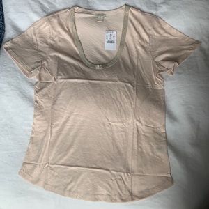 Sparkling rose colored top